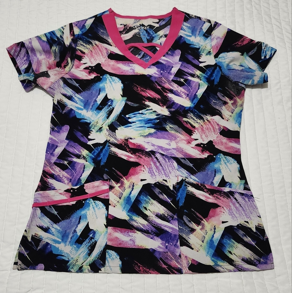Jockey scrub top "small"